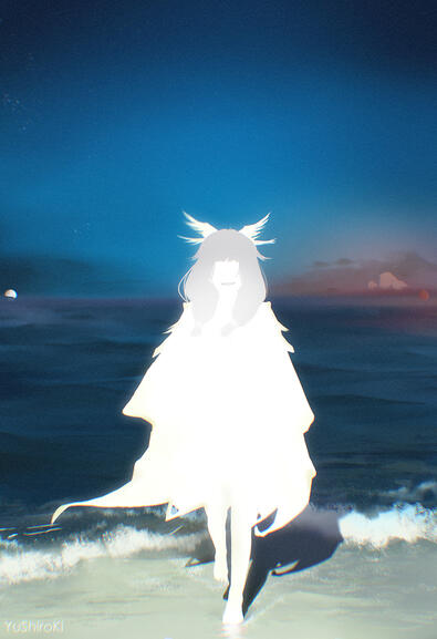 color sketch (full body + background)